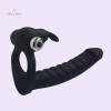 Strap On Dildo Penis Ring Silicone Anal Dildo Cock Ring Rabbit Vibrator For Women Sex Toy